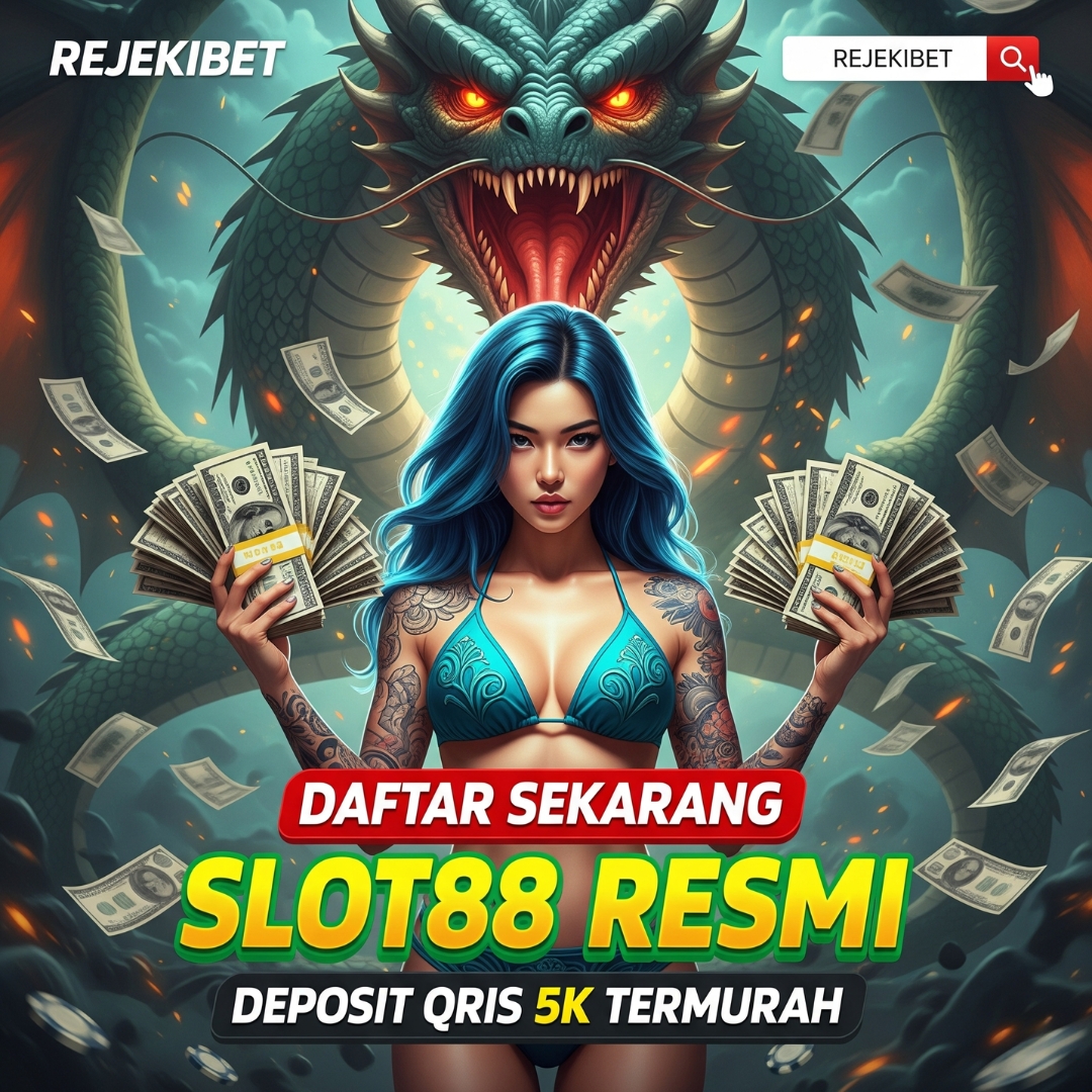 REJEKIBET: Link Resmi Daftar Slot88 Terpercaya Deposit Qris 5rb Tanpa Potongan